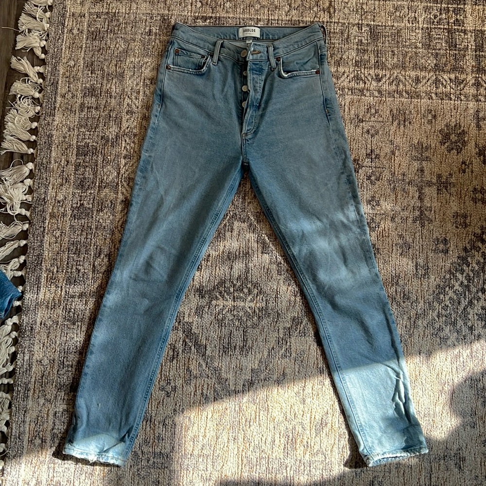 Agolde Nico High Rise Slim Jean